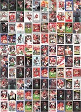 Tony Gonzalez Kansas City Chiefs Lot of 100 NFL Football - Exact Cards Shown