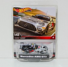 Mercedes Benz AMG GT3 Racecar Hot Wheels Premium Car Culture 1:43 Series - NEW