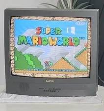 Sanyo 25” CRT TV DS25390 Television. Retro Gaming for the Old Consoles.