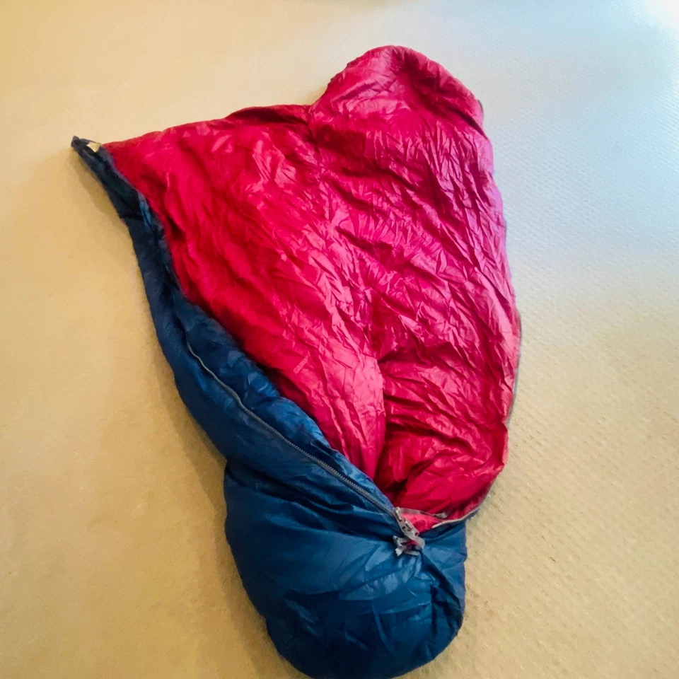 RARO 1970 Western Mountaineering Middle of The Road Bag MOTR Down Saco de Dormir Foto 3 de 4