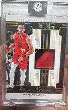 2023-24 Panini Noir - Elegant Décor Rookie Patch Toumani Camara #EDR-TOU 24/25🔥