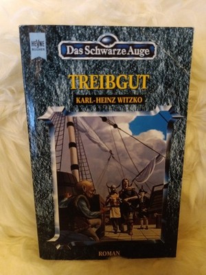 DSA Das Schwarze Auge Roman 11 ''Treibgut'' Out Of Print Sehr Rar wie Neu Top!!!