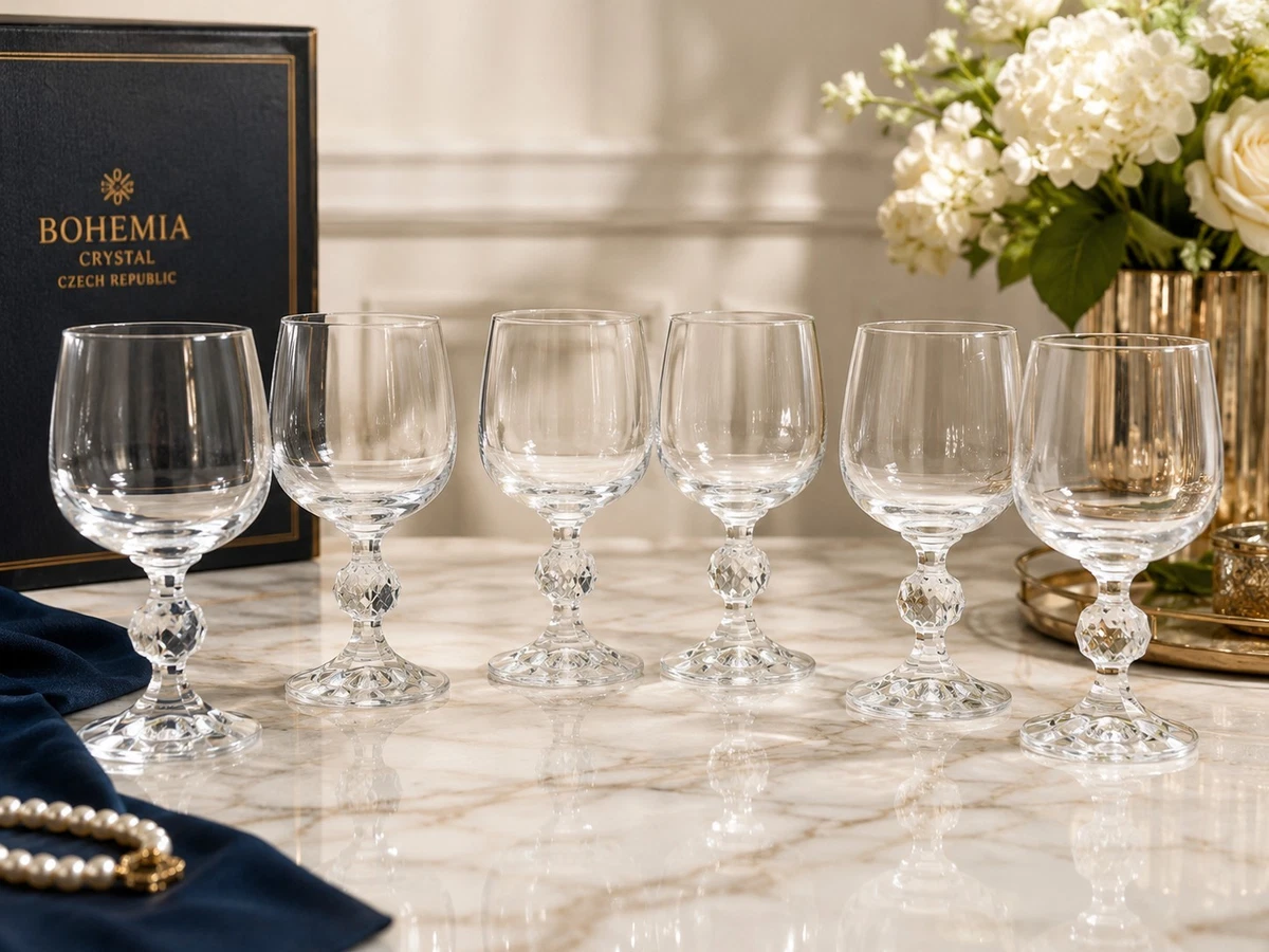 Bohemia Crystal Cordials&Liqueur Glasses for sale | eBay