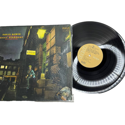 David Bowie Ziggy Stardust Vinyl LP Record RCA LSP-4702 US  Dynaflex