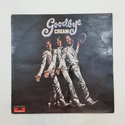 CREAM Goodbye 184203 GEMA LP Vinyl VGnr+ Cover VG+ GF 1969 WoL