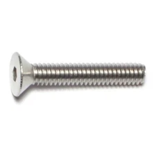 1/4"-20 x 1-1/2" 18-8 Stainless Flat Socket Cap Screws (10 pcs.)