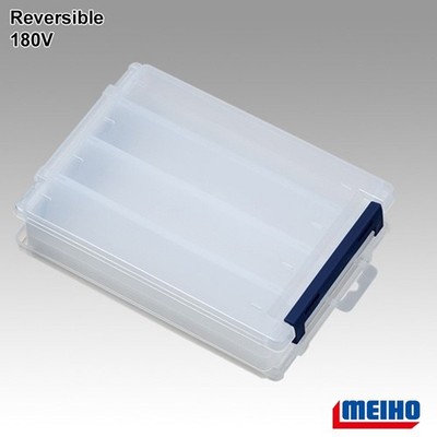 MEIHO Reversible 180V 205x145x050mm - tackle box tool made in japan