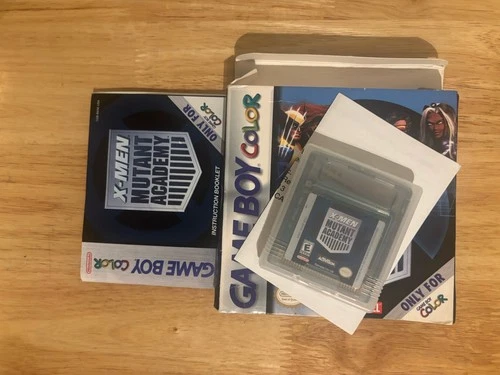 X-Men: Mutant Academy Nintendo Gameboy Color Tested And Complete