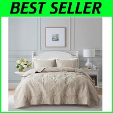 Lightweight Soft Farmhouse Quilt Set King