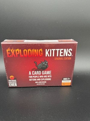 Exploding Kittens Original + Barking Kittens + Streaking Kittens NEW Sealed Lot