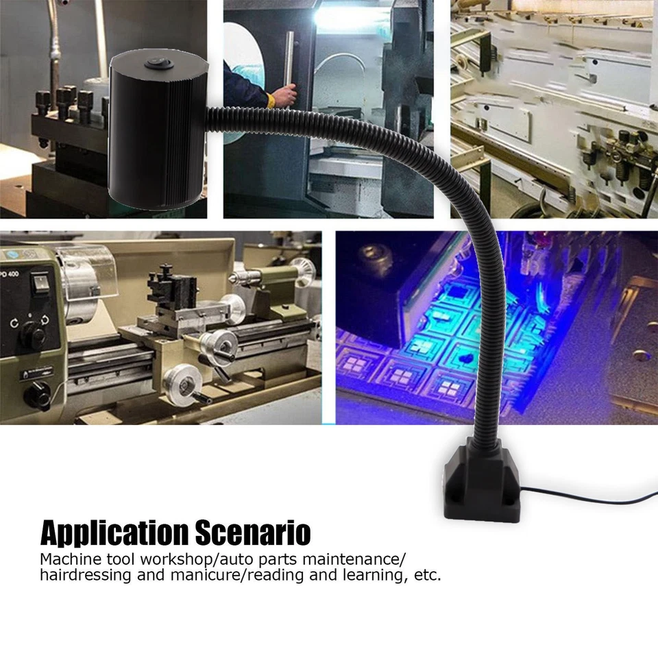 .›LED Machine Work Light Bright Flexible 450LM Waterproof Gooseneck Light For L - Image 2 of 4