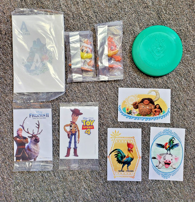 Kelloggs General Mills Figure Cereal Prize Toy Promo LOT Figures Stickers T1