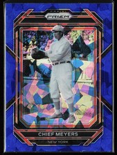 2023 Panini Prizm Blue Ice Prizms #216 Chief Meyers New York Giants