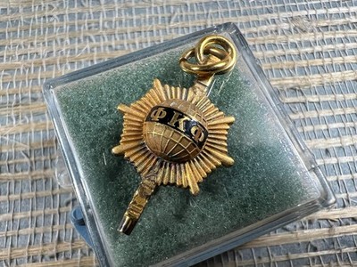 Vintage Phi Kappa Phi Gold Tone Fraternity Sorority Pendant Charm