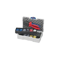 Knipex AderendhüLsensortiment 1201 Teilig 0,50 - 6,00 Mm² Crimpzange Preciforce®