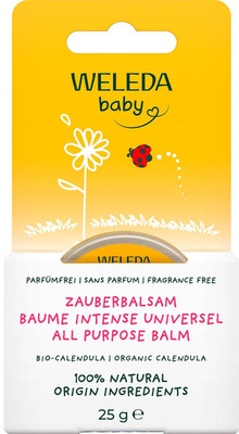 WELEDA Bio Baby Calendula Zauberbalsam - Naturkosmetik Universal Balsam Für Gesi