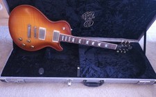 Patrick James Eggle Macon carved top | 2024 | '59 teaburst | VGC | case w/candy