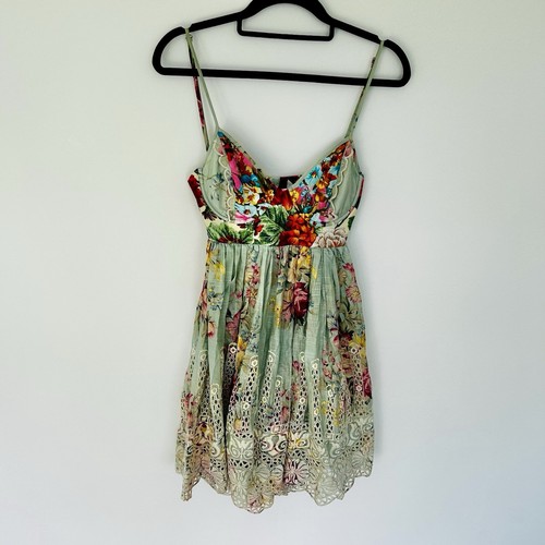 Zimmermann Sundance Embroidered Cotton Dress | AU/UK8 US4 | Boho Designer RARE - Bild 4 von 7