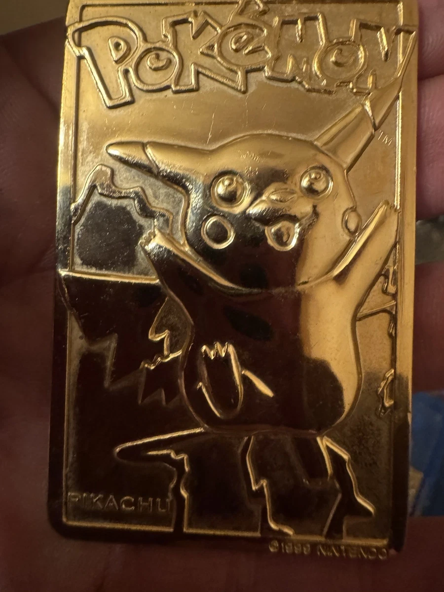25+ Burger King 23k Gold Pokémon Pokeball Individual Trading Cards