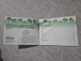 Jurassic Park (Nintendo, NES) Instruction Manual Only