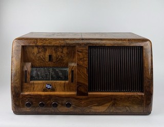Röhrenradio Imca Radio Esagamma IF71 grosses Tischgerät Italien Alessandria 1940