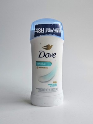 Dove Deodorant Antiperspirant 24 Hour Invisible Solid Sensitive Skin 2.6 Ounce