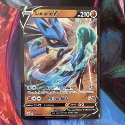 The Pokemon Company Pokemon TCG Lucario V 078/189 Astral Radiance Holo UR 2022