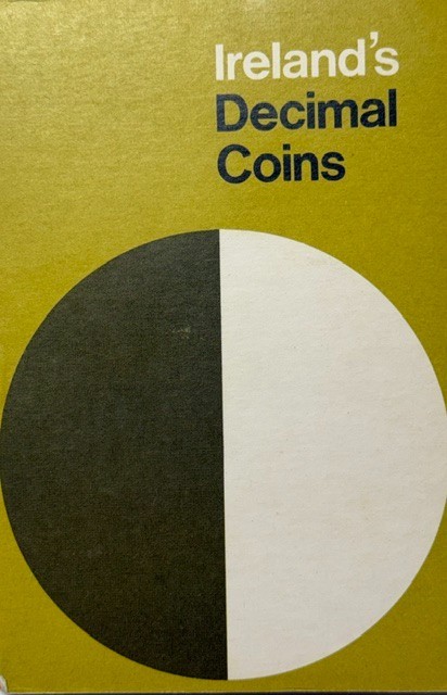IRELAND's Decimal Coins - 1971 6 Coin Set in a folder Irish 1/2 Penny New Penny!