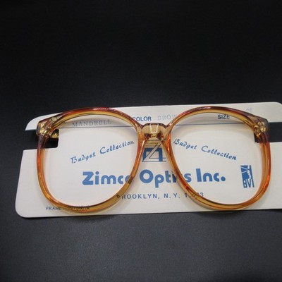 Zimco Optics Mandrell Vintage Eyeglass Frames - Budget Collection Brown