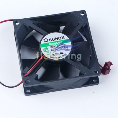 ONE for SUNON KDE2408PTV3 24V 1.0W 0.04A Cooling fan 80×80×25MM 2pin