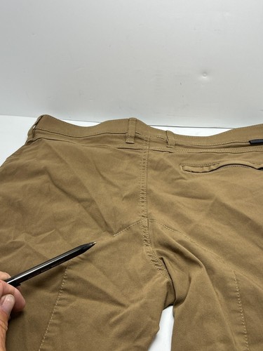 Pantalone Projek Raw Uomo 34x26 Marrone Performance 5 Tasche Elasticizzato Escursionismo - Foto 12 di 12