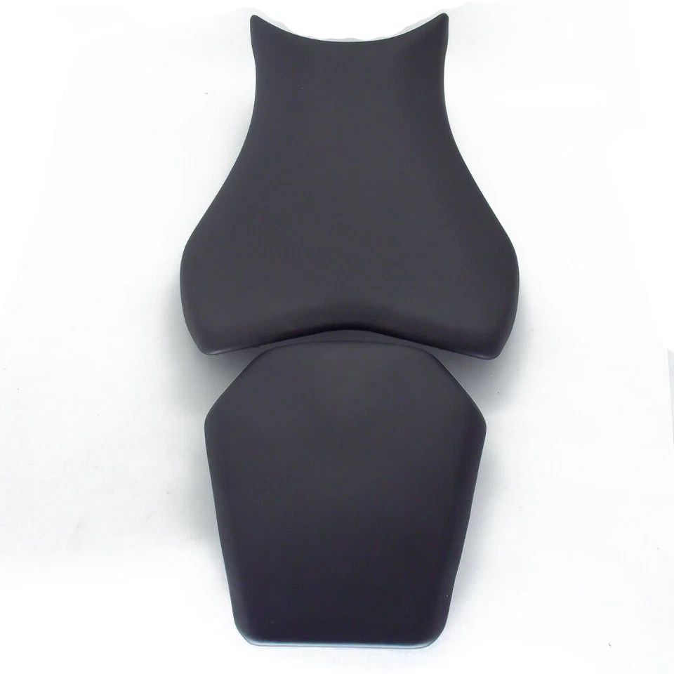 Sillines de cojín de asiento trasero delantero negro para Honda CBR1000RR 2008-2016 Foto 2 de 4