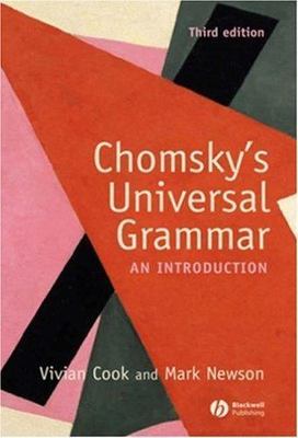 Chomsky's Universal Grammar : An Introduction, Hardcover by Cook, V. J.; News...