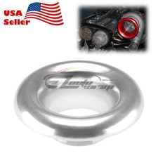 3.5 Silver Short Ram Cold Air Intake Turbo Horn Aluminum Velocity Stack Adapter 3.5 Silver Short Ram Cold Air Intake Turbo Horn Aluminum Velocity Stack Adapter