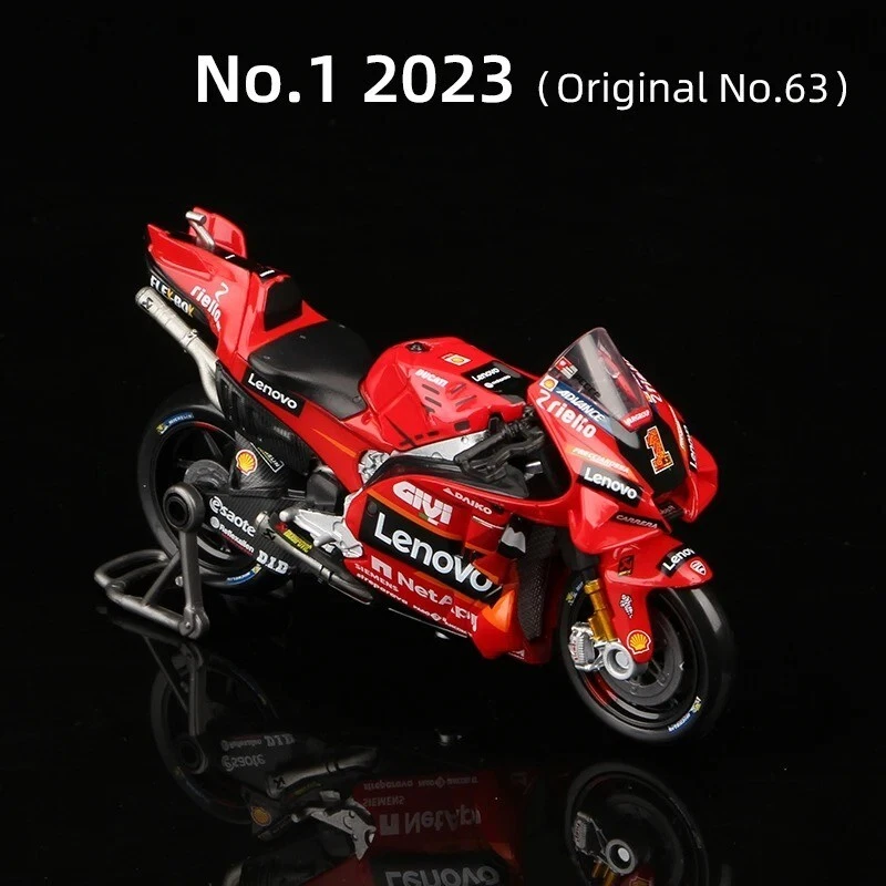 1:18 Motorrad GP Ducati Lenovo Team Racing Model Car with special Features - Bild 3 von 4