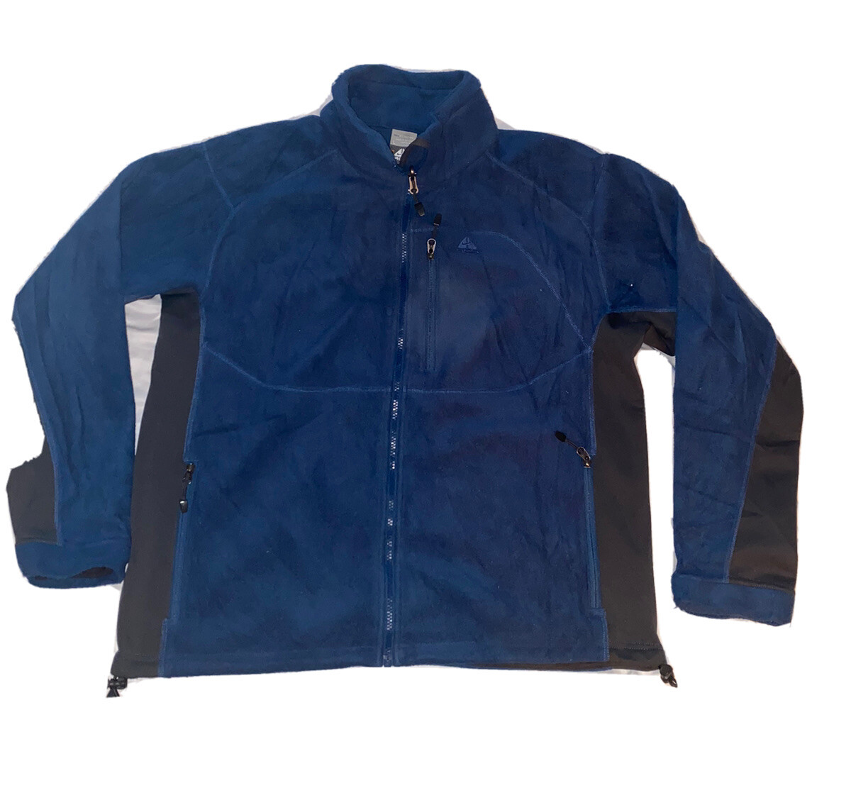 SACAI X NIKE Nike ACG Therma Fit Fleece Jacket Uomo Taglia Large Blu Zip Up Vintage Gorpcore