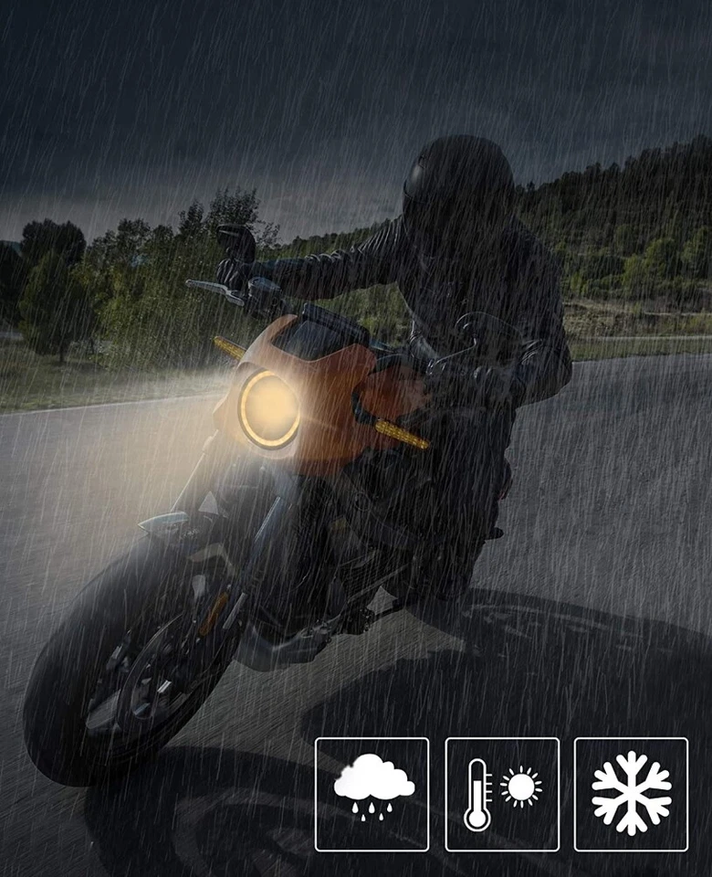 Faro LED redondo DOT 5.75 5-3/4 para Honda VTX 1300 1800 C R RETRO VTX Foto 3 de 4