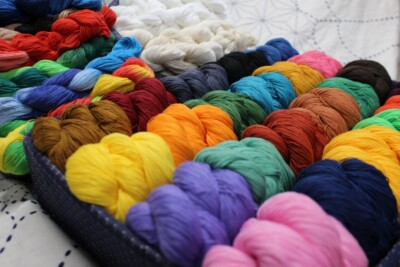Sashiko Thread 370m Extra Large Skein 40g Cotton 100% Made in Japn