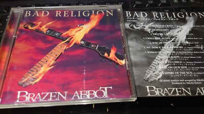 BRAZEN ABBOT / BAD RELIGION Rare JAPAN CD AOR JOE LYNN TURNER GORAN EDMAN