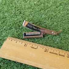 Vintage Weck Mechanical Hair Shaper BarberShop Shaver Straight Razor Pin Brooch