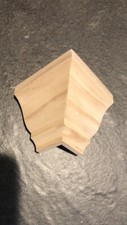 Crown Molding Corners Low Profile BARE SOLID PINE 3 5/8” Outside Corners