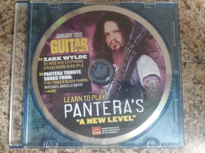 GUITAR WORLD Magazine January 2010 DARRELL ABBOTT PANTERA - Tribute CD Only 