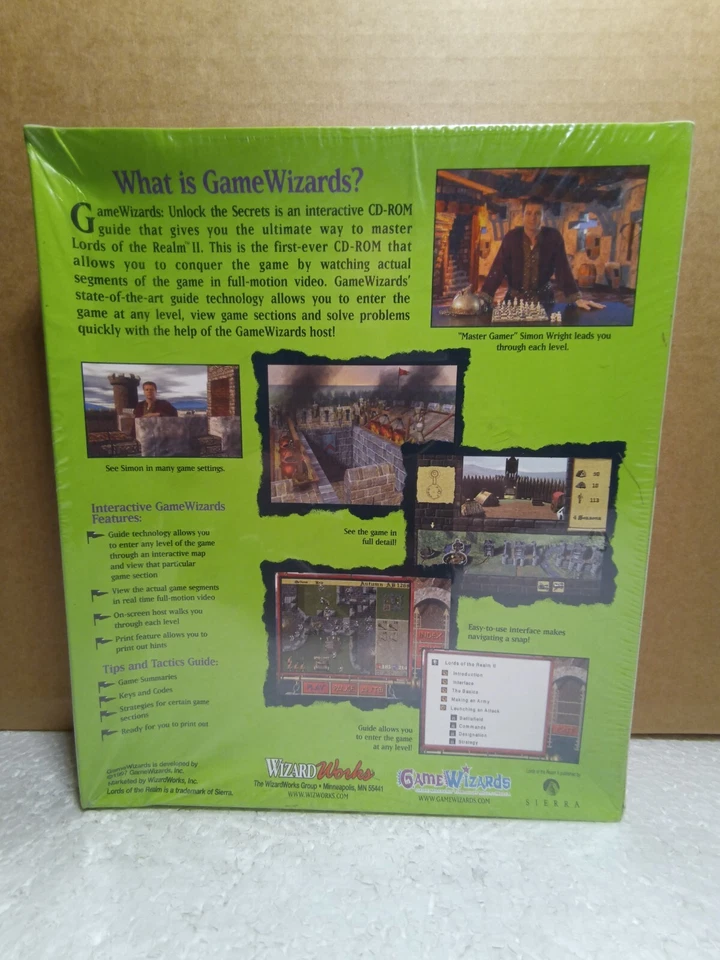 Unlock The Secrets Lords o/t Realm 2 PC Big Box, NEW Factory Sealed! VGA Ready! - Image 2 of 4