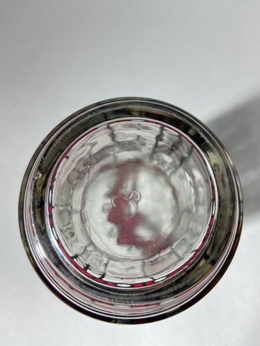 VINTAGE COCA COLA TIFFANY STYLE DRINKING GLASS - Picture 6 of 6