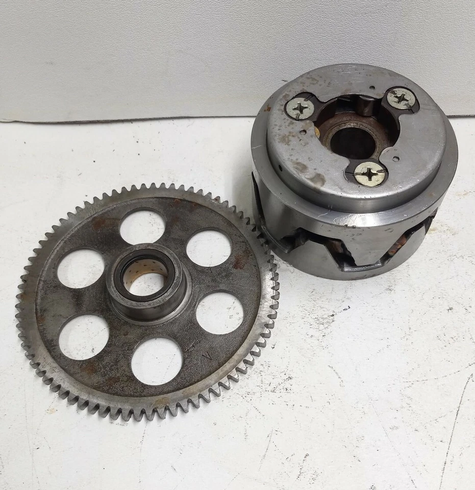 UNIDAD DE EMBRAGUE DE ARRANQUE DE VOLANTE ALTERNADOR MOTOR HONDA CB750 1972 1973 1974 AP-82 Foto 2 de 3