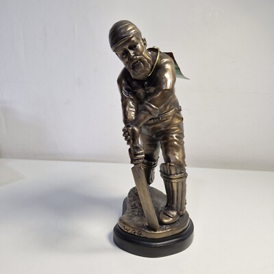 W G Grace Finger Kaltguss Bronze LIMITED EDITION von Poly Dragon 26,5 cm