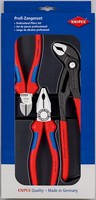 Zangensatz Bestseller-Paket Inh.3Tlg.Pol.Kunststoff-Tiefziehteil Knipex