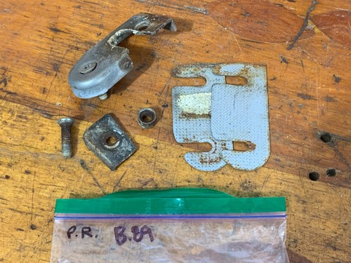 Jeep FSJ Passenger Rear Door Striker/Catch Spacers Bolts Cherokee Grand Wagoneer