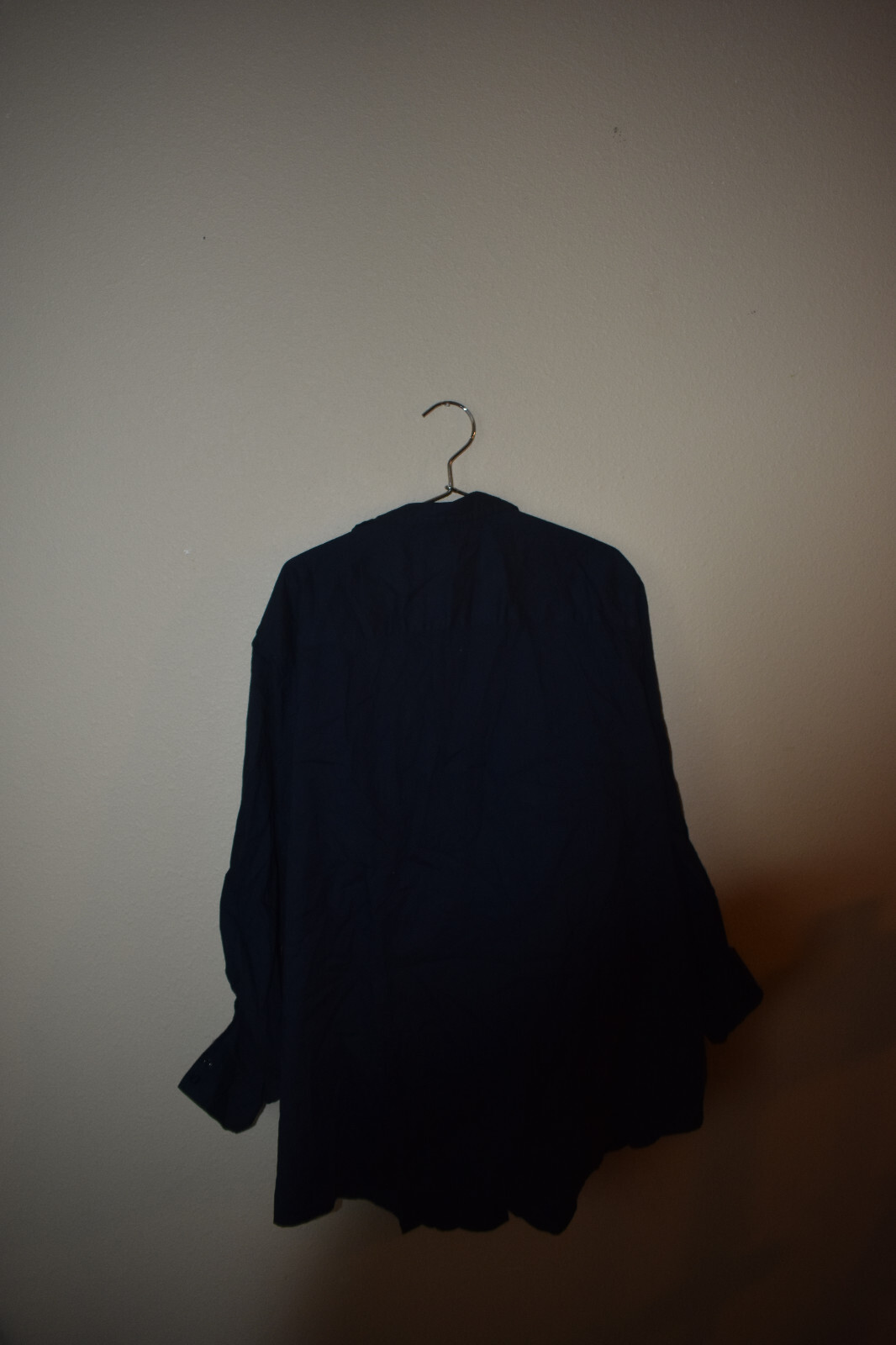 BASIC EDITIONS Plus Size 3x Dark Blue Button Down… - image 4
