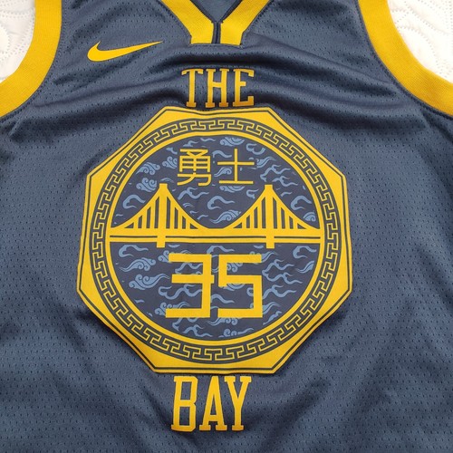 Kevin Durant Jersey Youth S Golden State Warriors #35 Chinese New Year Nike 